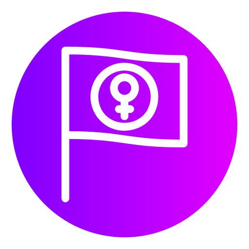 Feminism Generic gradient fill icon