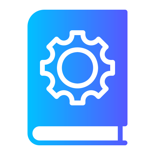 Book Generic gradient fill icon