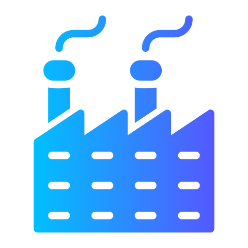 Factory Generic Gradient Fill Icon