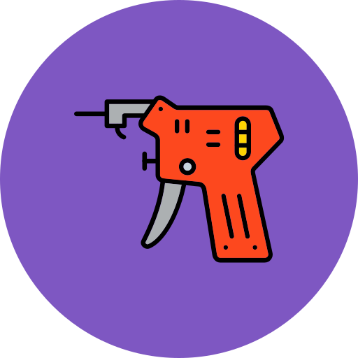 pistola de ganzúas icono gratis