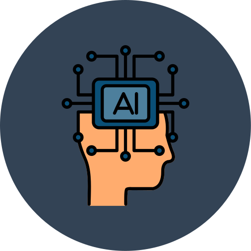 inteligencia artificial icono gratis