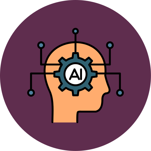 Artificial intelligence Generic color fill icon