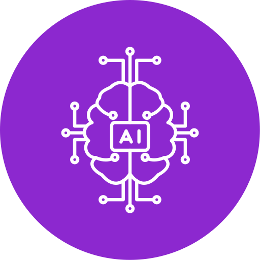 Artificial intelligence Generic color fill icon