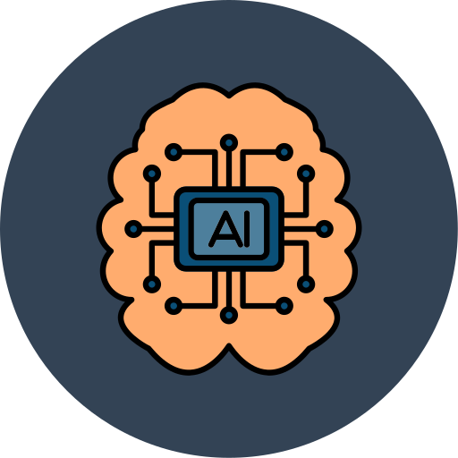 Artificial intelligence Generic color fill icon