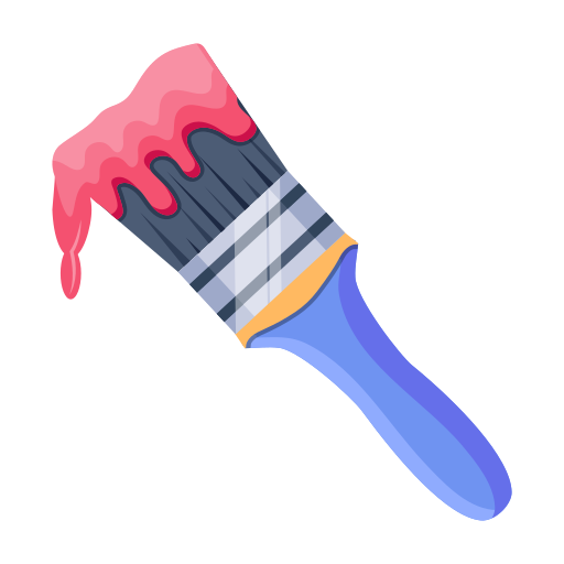 Paint brush Generic color fill icon