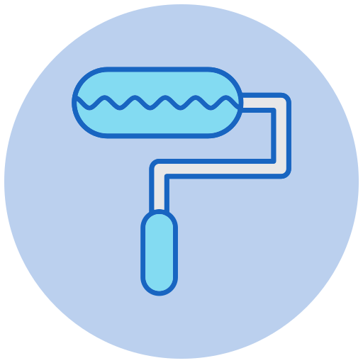 rouleau de peinture Icône gratuit rouleau de peinture Icône gratuit