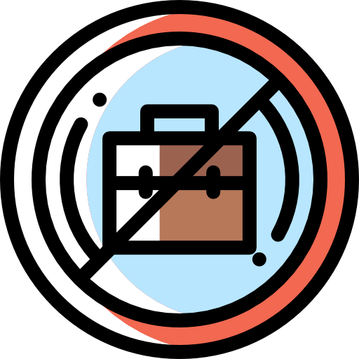 Luggage free icon