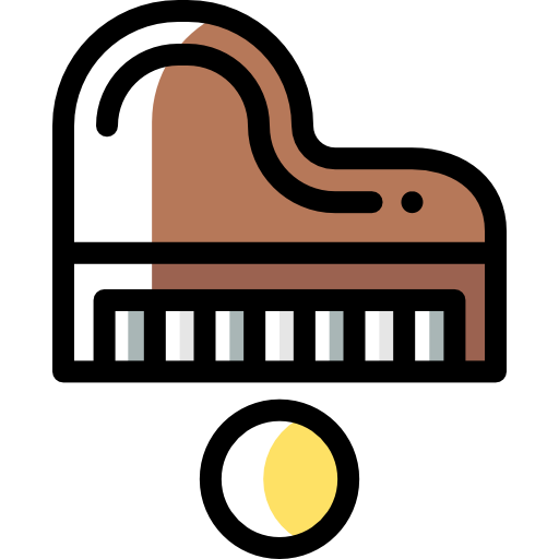 piano icono gratis