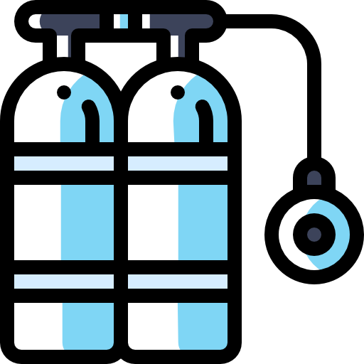Oxygen tank free icon