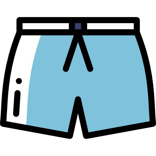 Shorts Detailed Rounded Color Omission icon