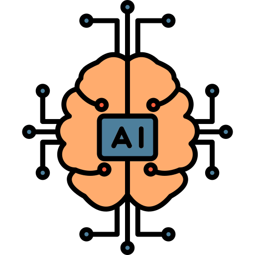 Artificial Intelligence Generic Color Lineal-color Icon