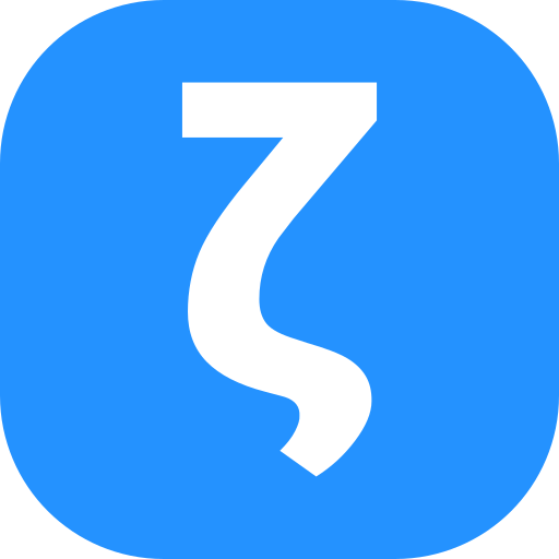 zeta icono gratis