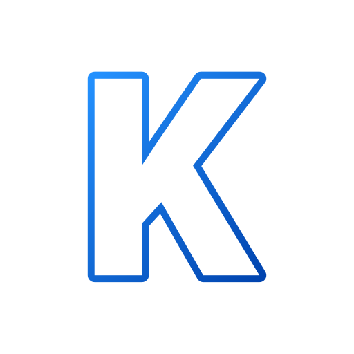 buchstabe k kostenlos Icon