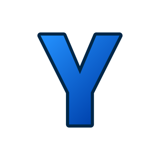 Letter Y Generic Gradient Lineal-color Icon