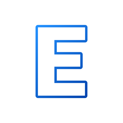 Letter e - Free education icons