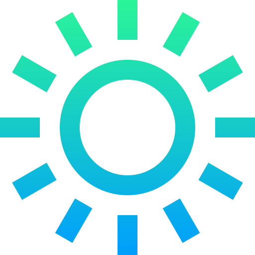 sol grátis ícone