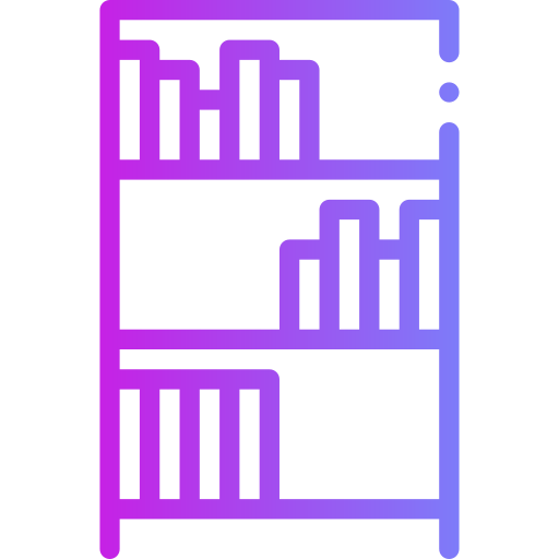 estante para libros icono gratis