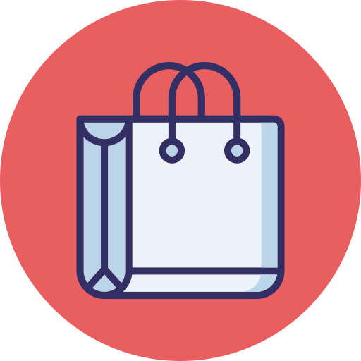 Shopping bag Generic color lineal-color icon