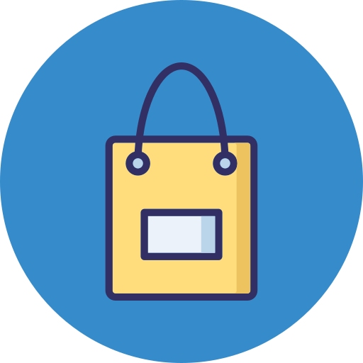 sac de courses Icône gratuit