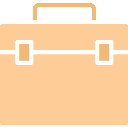 maletín icono gratis