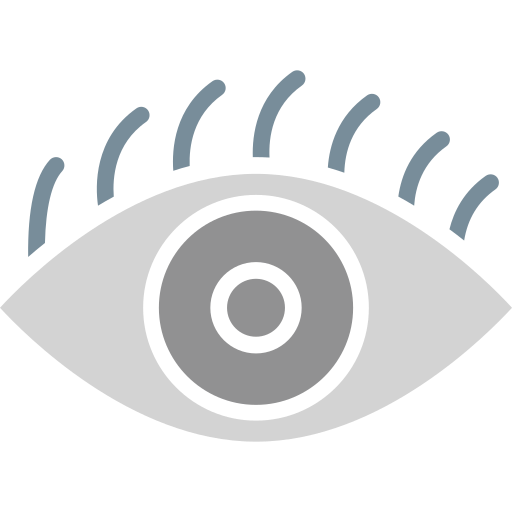 pestañas icono gratis