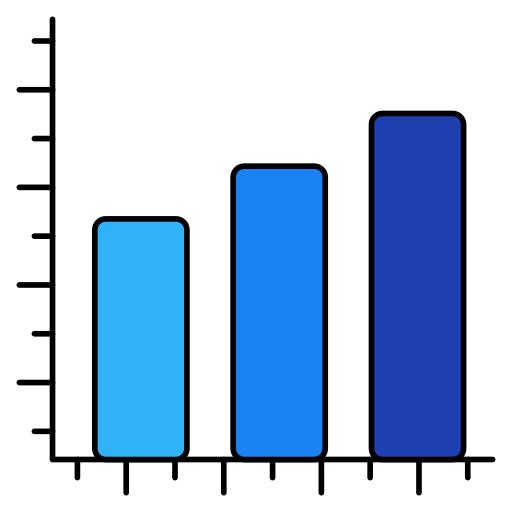 gráfico de negocio icono gratis