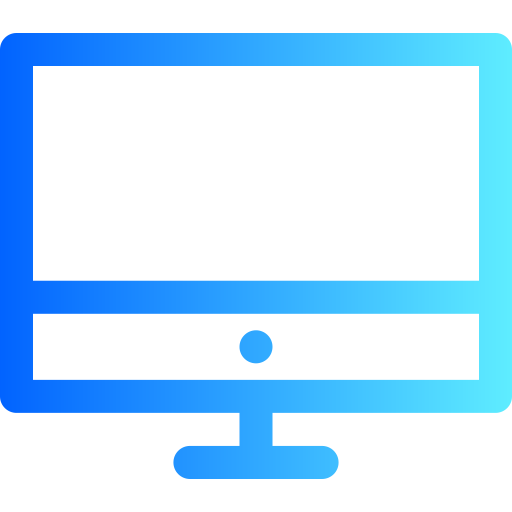 pantalla del monitor icono gratis