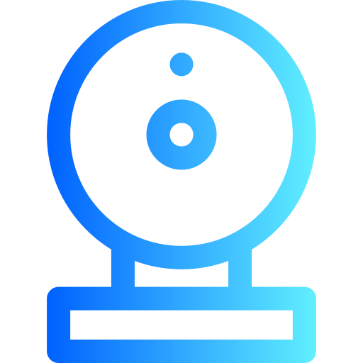 cámara web icono gratis