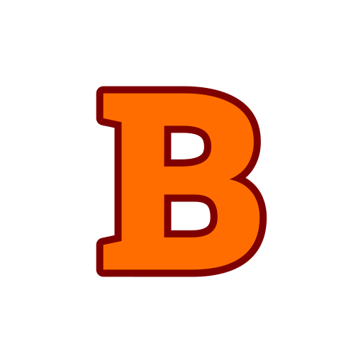 Letter B Generic Color Lineal-color Icon