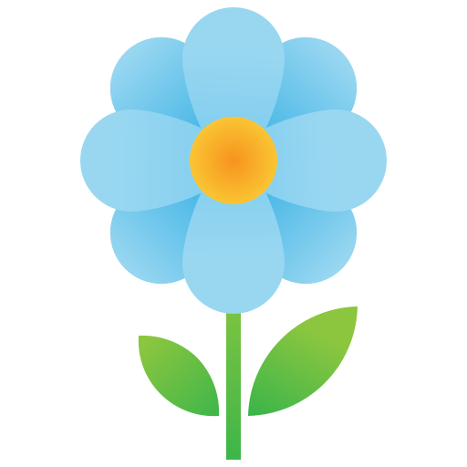 Flower Generic gradient fill icon