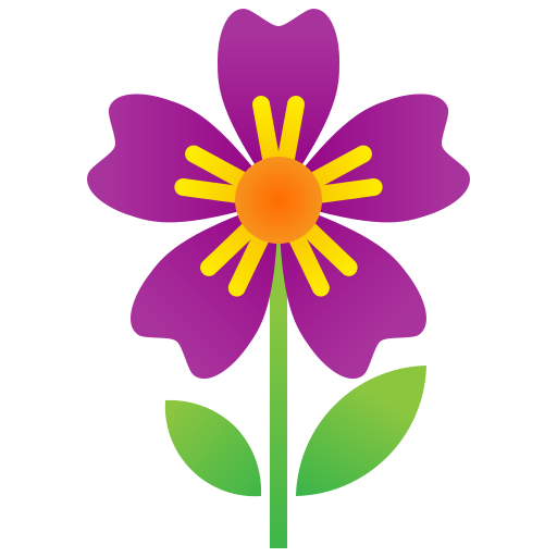 Flower Generic gradient fill icon