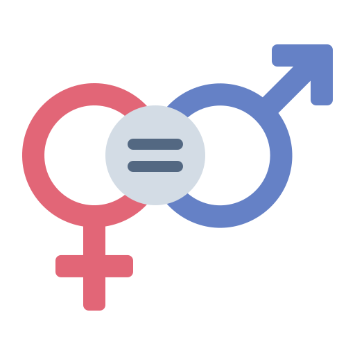 Gender Equality Generic color fill icon