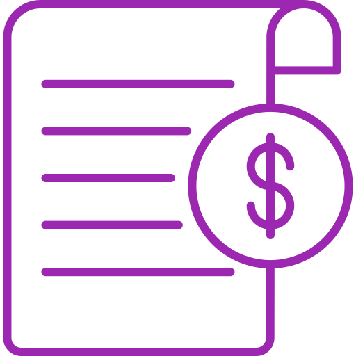 impuestos icono gratis