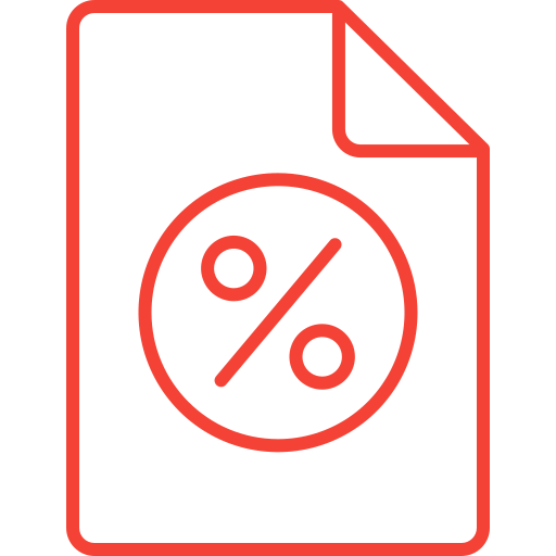 impuestos icono gratis