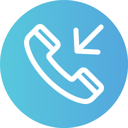llamada entrante icono gratis