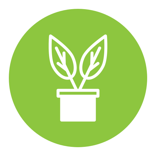 Plant Pot Generic color fill icon