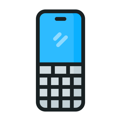 telefono viejo icono gratis