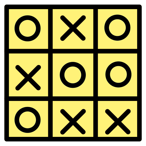 tic tac toe icono gratis