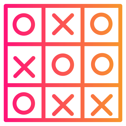 tic tac toe icono gratis