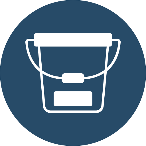 Pail Generic color fill icon