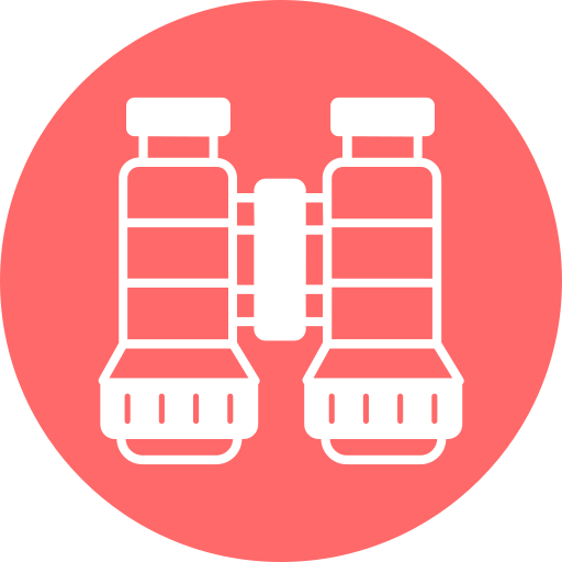 Binoculars Generic color fill icon
