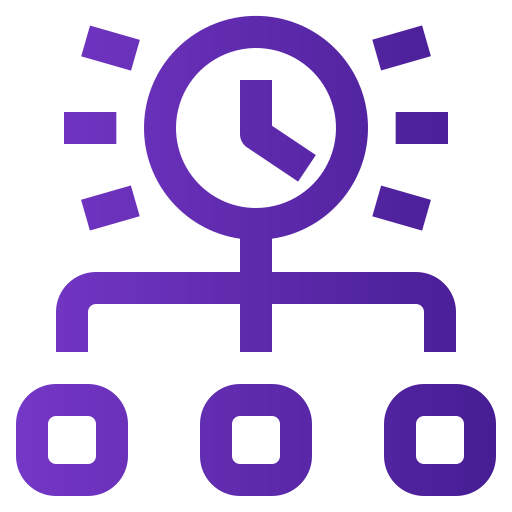 distribución icono gratis