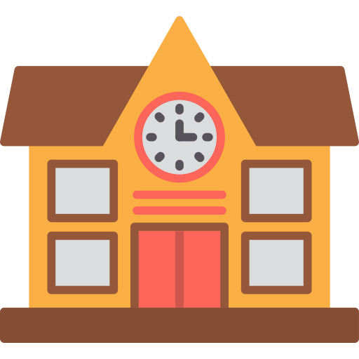 School Generic Color Fill Icon