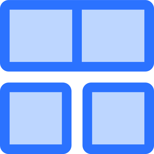 Layout Generic color lineal-color icon