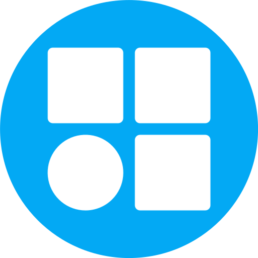 Layout Generic color fill icon