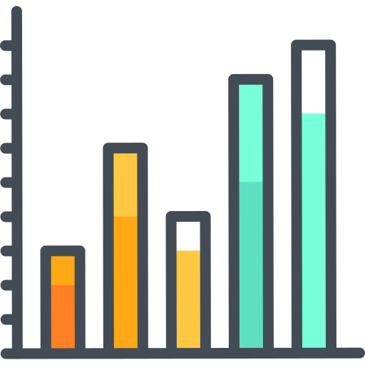 Free Icon | Bars chart