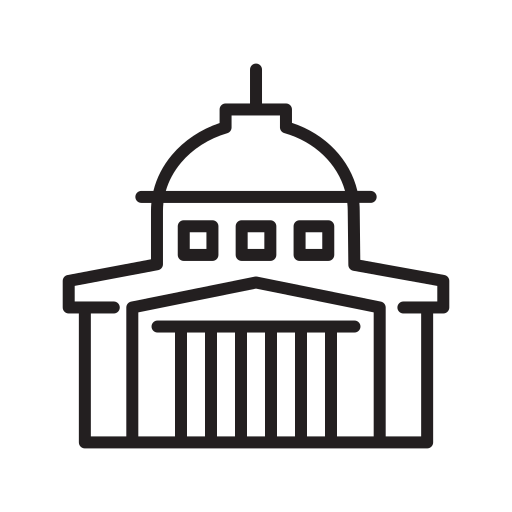 Government Generic Black Outline Icon