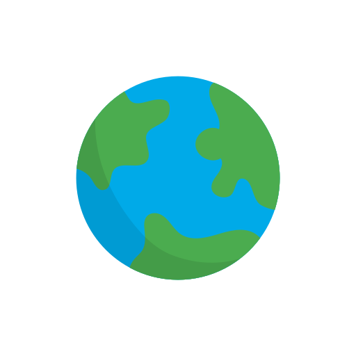 World Generic color fill icon