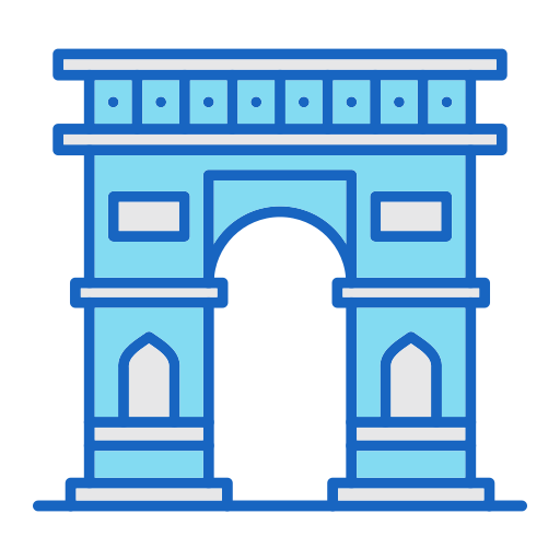 arco do triunfo grátis ícone