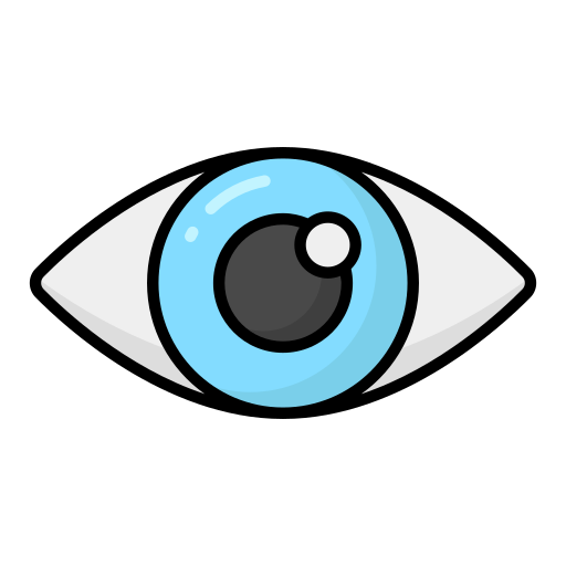 Eye Generic color lineal-color icon